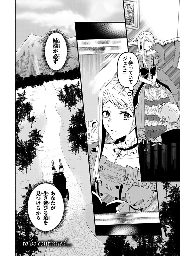 Akumu Reijou wa Ikka Metsubou no Yume wo Mita – Watshi no Mokuteki wa Ikinobiru Koto desu - Chapter 3 - Page 34